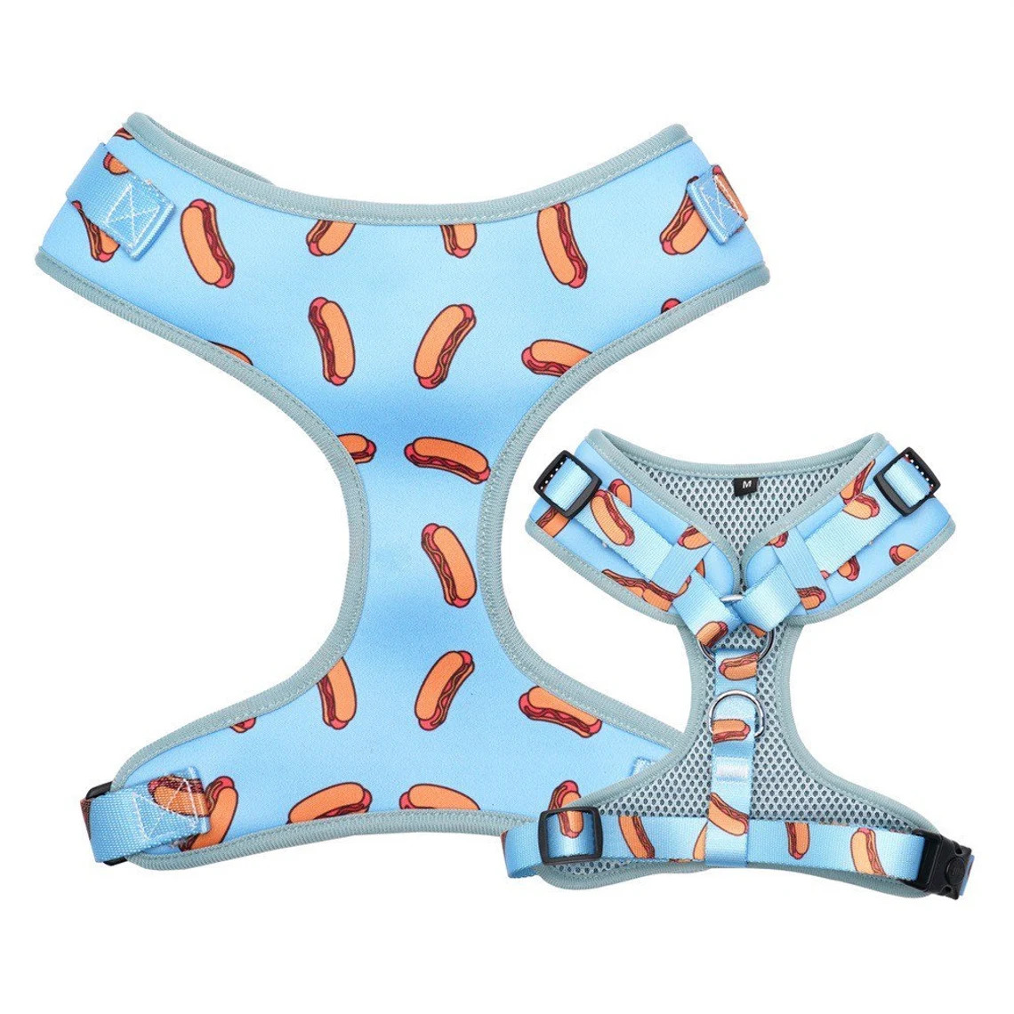 Red Easy Walk Adjustable Dog Harness