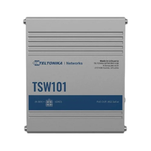 Grey Teltonika Tsw101 Automotive Poe Plus Switch