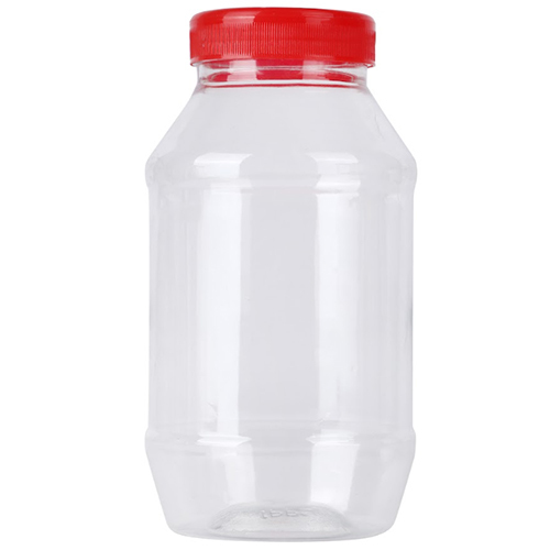 प्लेन कैप के साथ पारदर्शी Ipfg00054 500 Ml सेल्फ जार 53-25