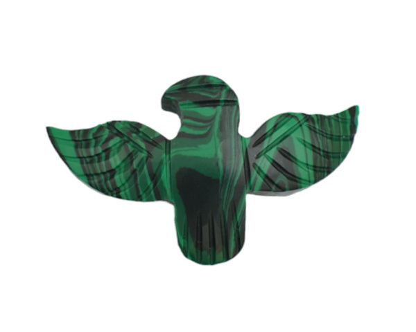 Natural Gemstone Sparrow Design Handmade Carving Pendant - Multi Gemstone, Size 26x42 Mm, Weight 5.20 Gram, Unique Sparrow Shape