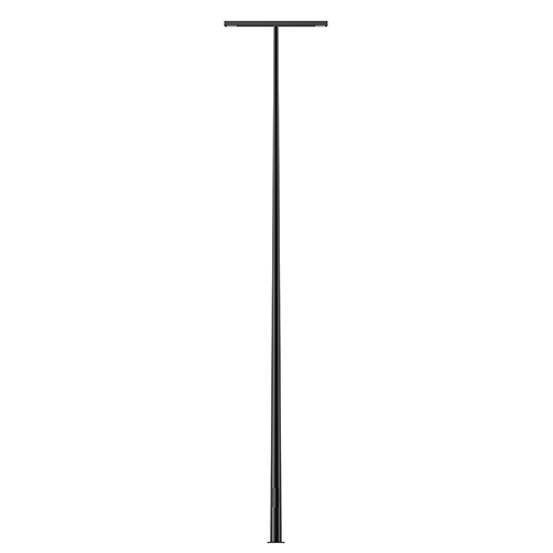 Black Led Conical Lighting Pole