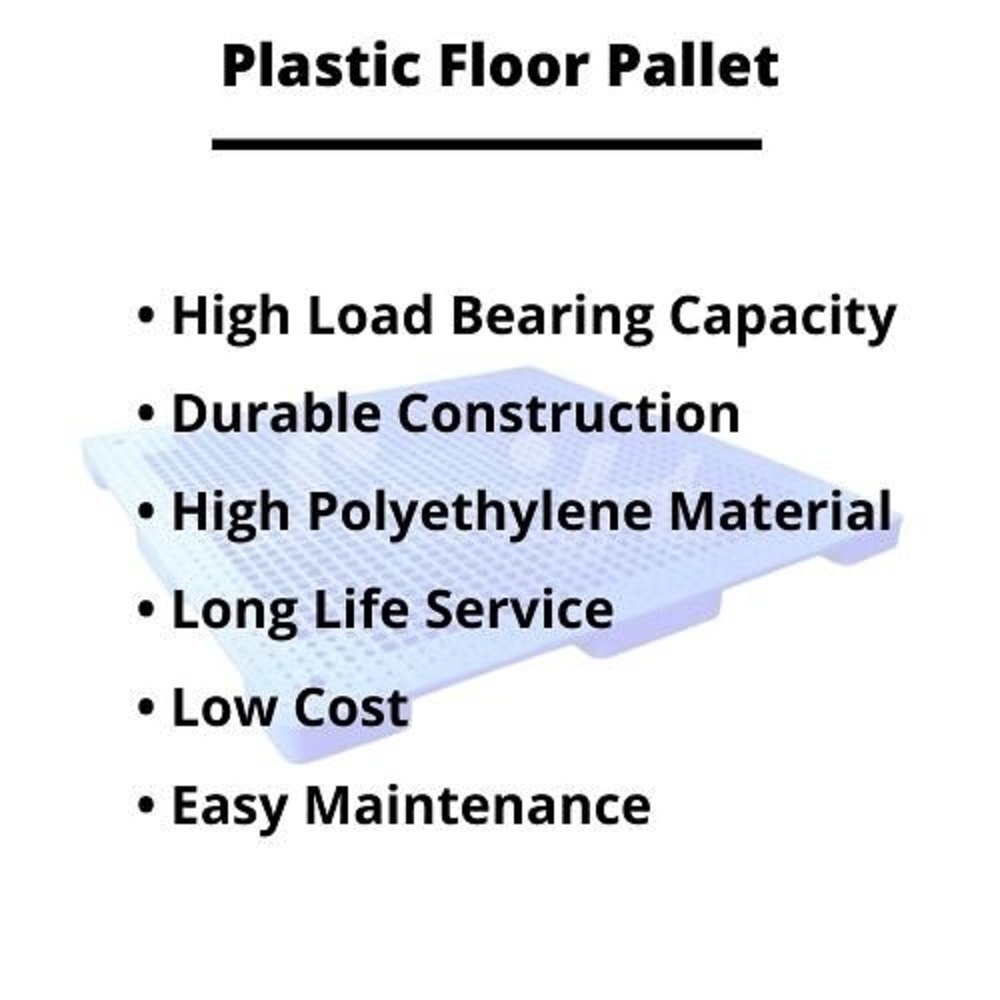Pe Floor Pallet - Color: Black