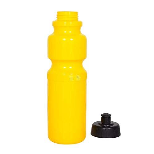 Sas Sports Squeezy Sipper Water Bottle (Set Of 10) - Color: Yellow/black