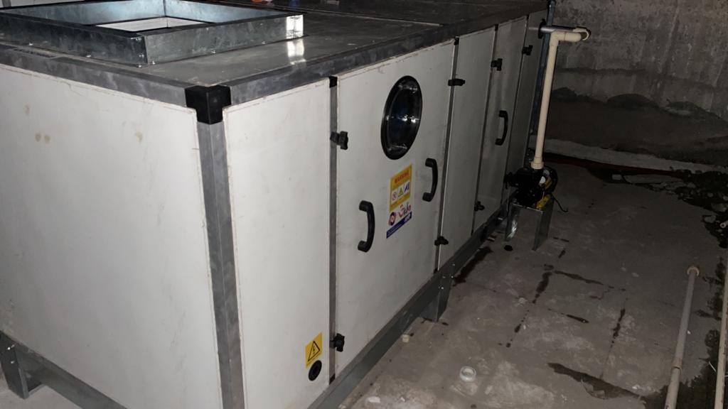 Fresh Air Unit - High-efficiency Filtration System | Odor Removal, Energy-saving Technology, Compact Design