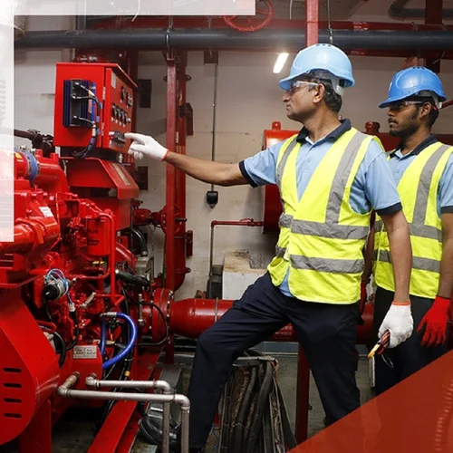 औद्योगिक अग्नि शमन प्रणाली स्थापना सेवाएं