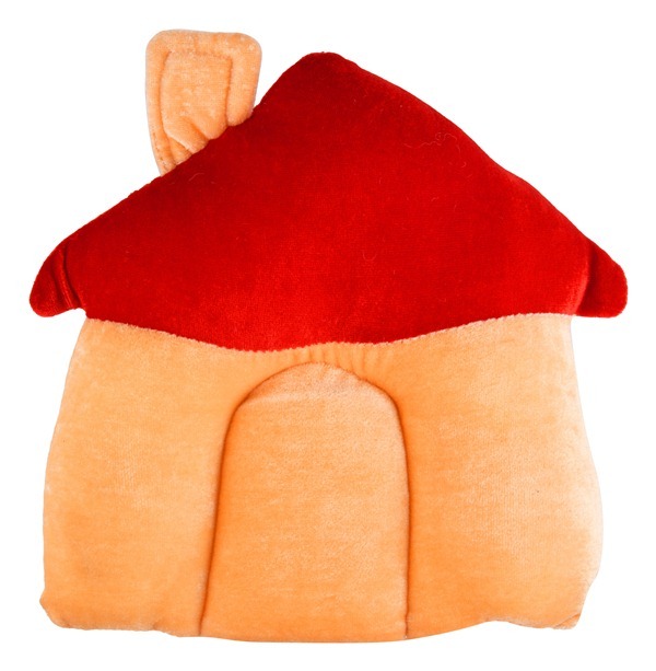 Baby Regular Headrest - Velvet Material, Soft & Comfortable Design | Ideal For 0-4 Months, Available In Red, Pink, Orange, Blue