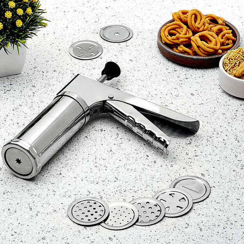 15 In 1 Stainless Steel Kitchen Press With Different Parts (2327)