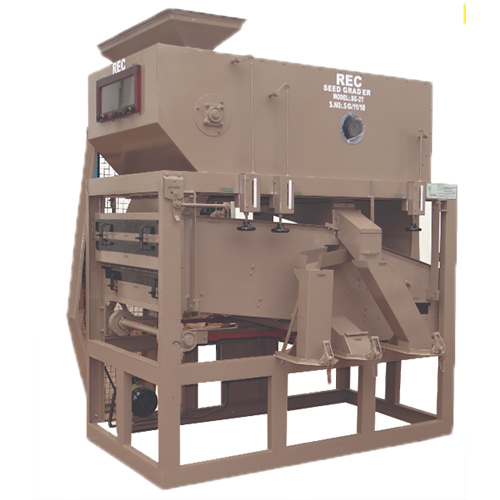 REC Seed Grader Model SG-2T - Robust Steel Design, 3 Layer Screen System 1500x900mm , Automatic Operation with Variable Oscillation Features
