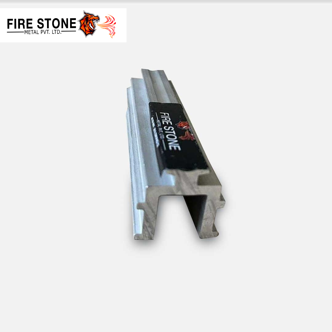 Polished Aluminium Extruded Profile - Color: Silver