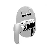 सिल्वर सिंगल लीवर डायवर्टर