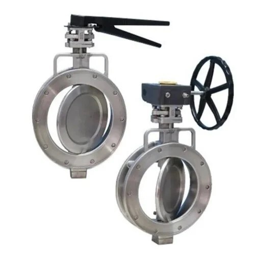 Metal Seat Spherical Butterfly Valve - Color: Silvar