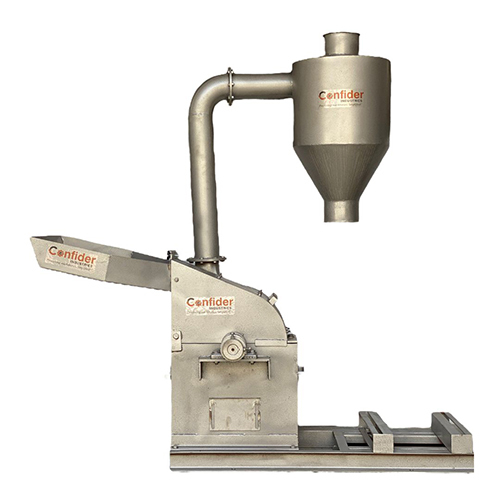 Ultrafine Grain Pulverizer - 15 Hp Electric Machine | New Stainless Steel Construction, Commercial Industrial Use, Warranty Included