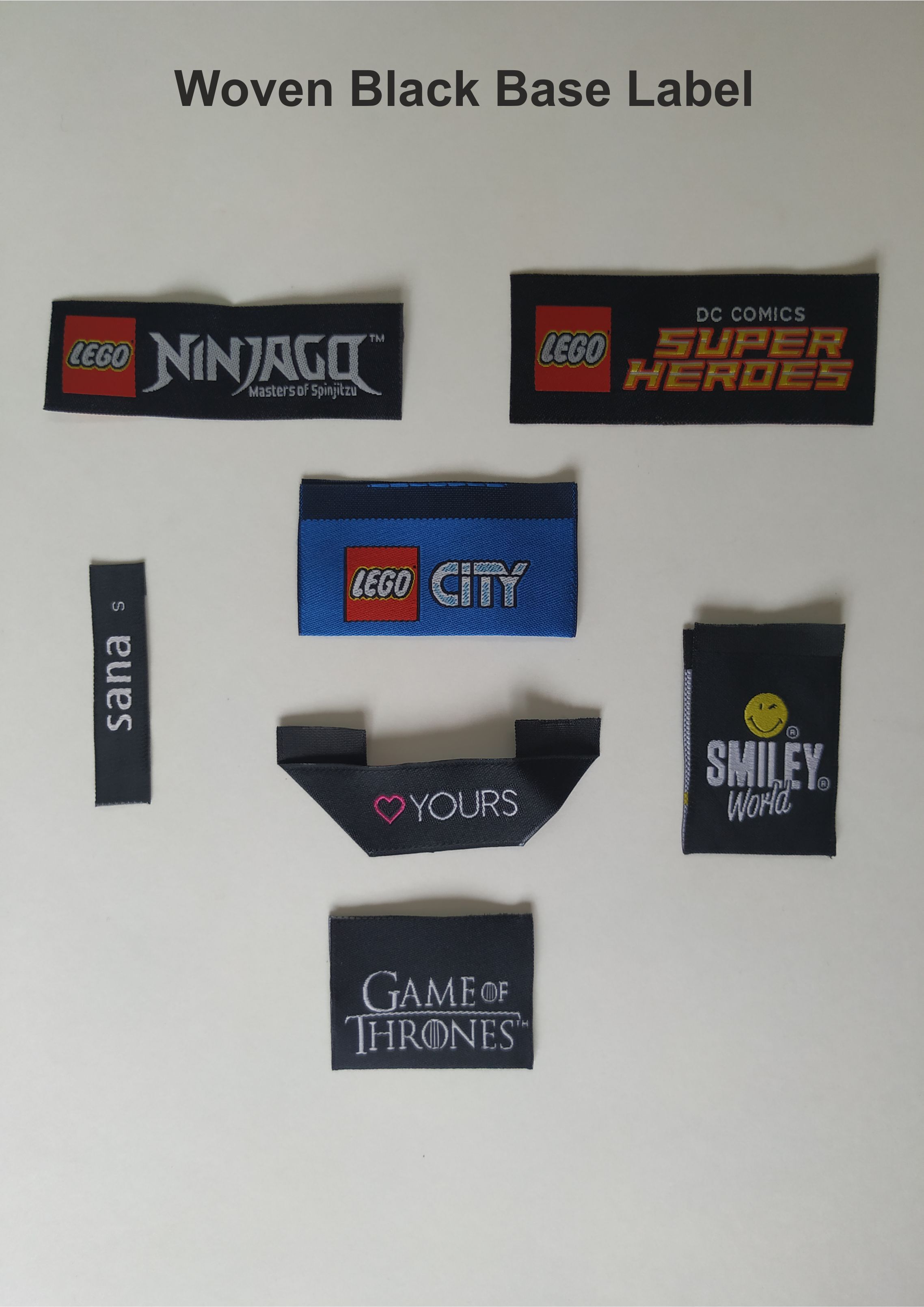 Woven Labels - Color: Multicolor