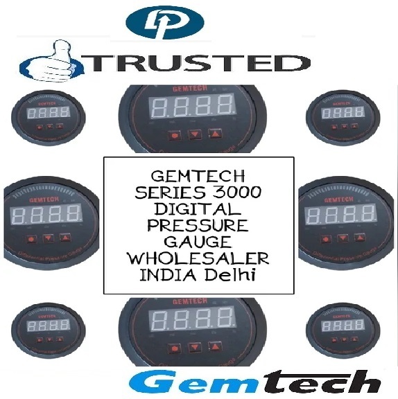 Gemtech Series 3000 Digital Pressure Gauge Range 0 To 50.00 Mbar-roorkee - Accuracy: A 1%fs