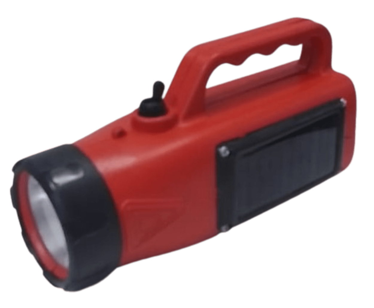 Red Elora Torch With Inbuilt Solar Panel