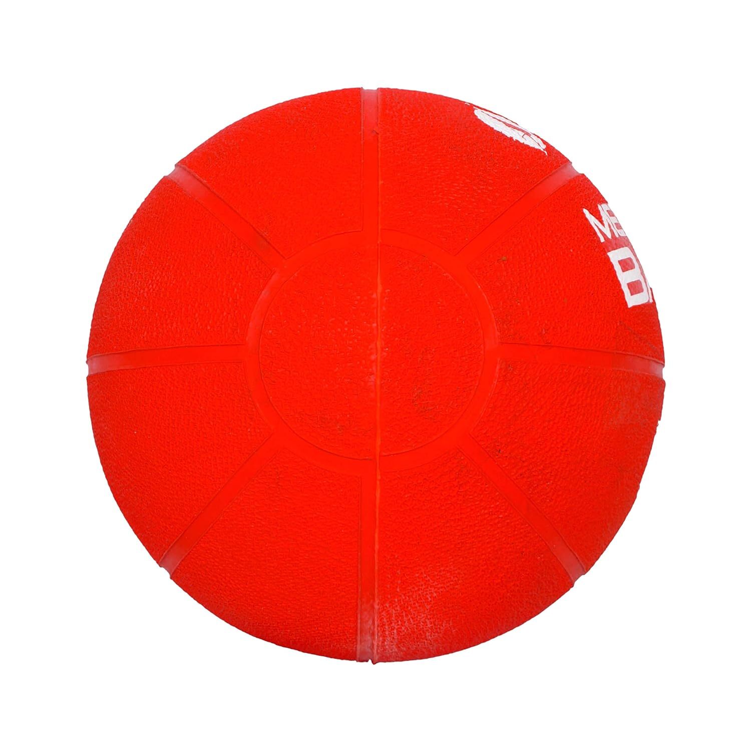 Sas Sports Agility Rubber Medicine Ball 5 Kg - Color: Red