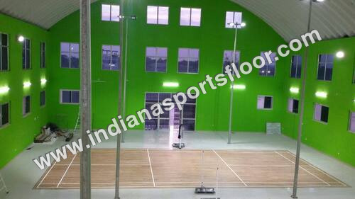 बैडमिंटन कोर्ट BWF अनुमोदित फर्श