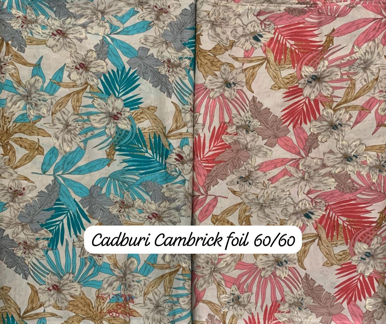 Pure Cotton Fabric - 100% Cotton, 44 Inch Width | Multicolor Printed, Quick Dry, Washable, Ideal For Summer Party Wear Suits & Sarees