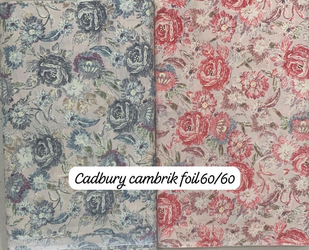 Pure Cotton Fabric - 100% Cotton, 44 Inch Width | Multicolor Printed, Quick Dry, Washable, Ideal For Summer Party Wear Suits & Sarees
