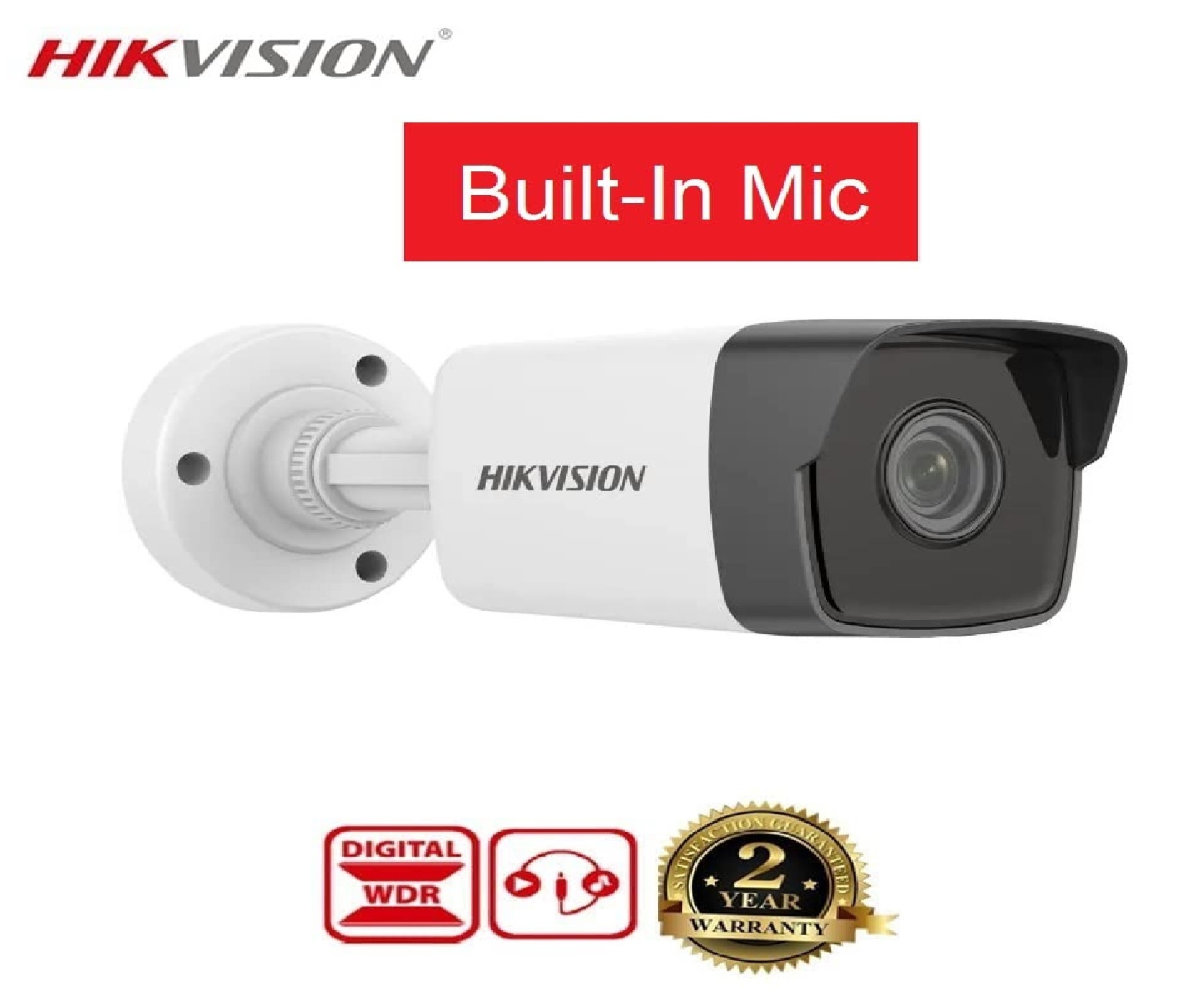 Hikvision 4mp Cctv Camera - Camera Size: 4 Mp