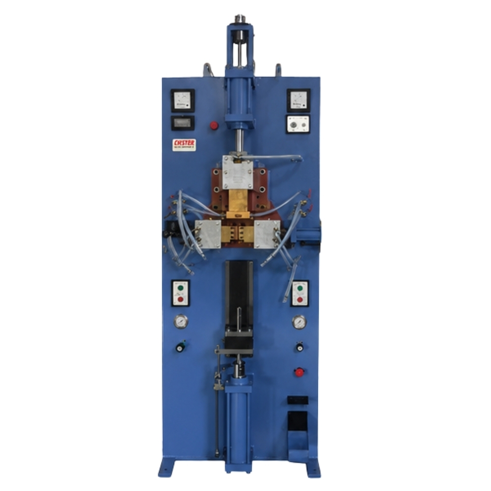 Metal Gathering Machine - Mild Steel, Automatic Design , Human Machine Interface, Polished Surface, Blue Color for Industrial Applications