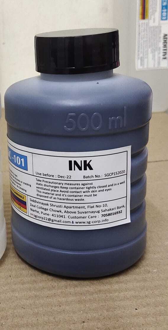 Linx Ink - Water Based Ink Cartridge Style, Black Color | High Quality, Excellent Printing, Fast Drying