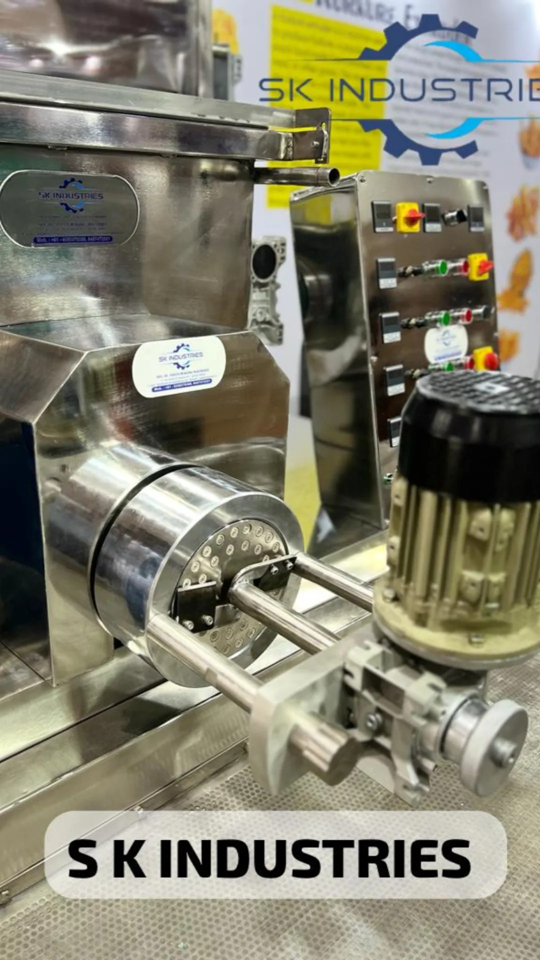 Fully Automatic Macaroni Pasta Machine