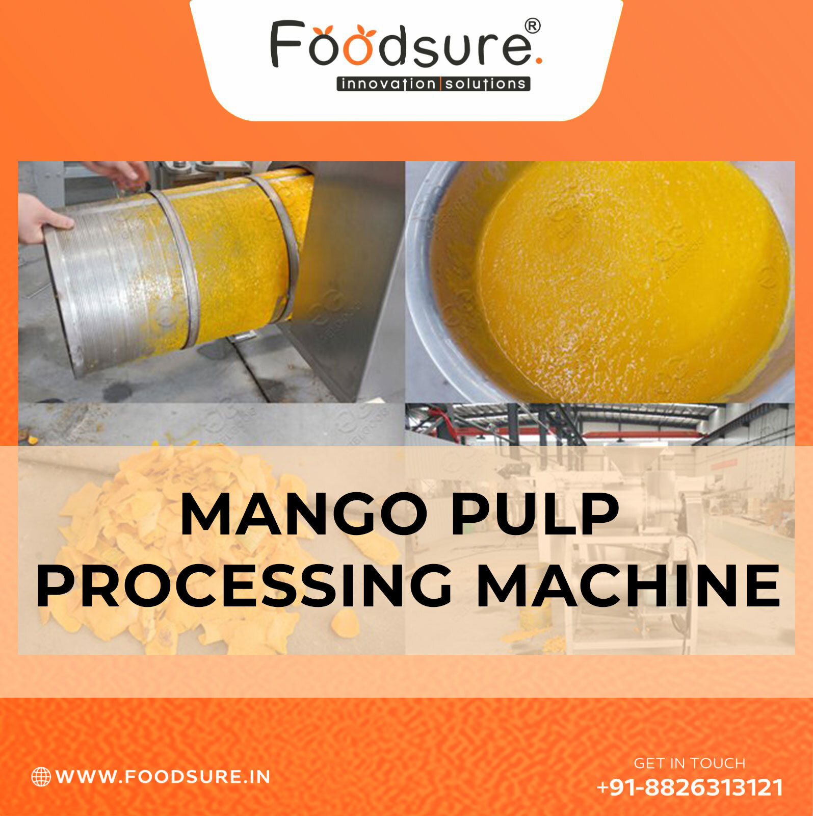 Mango Pulp Processing Plant By Foodsure