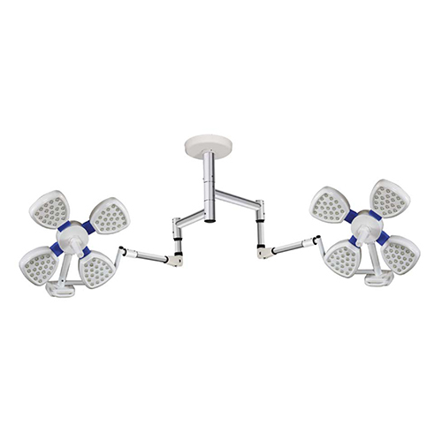 Ceiling Double Dome Led Ot Light - Application: Operation Theater