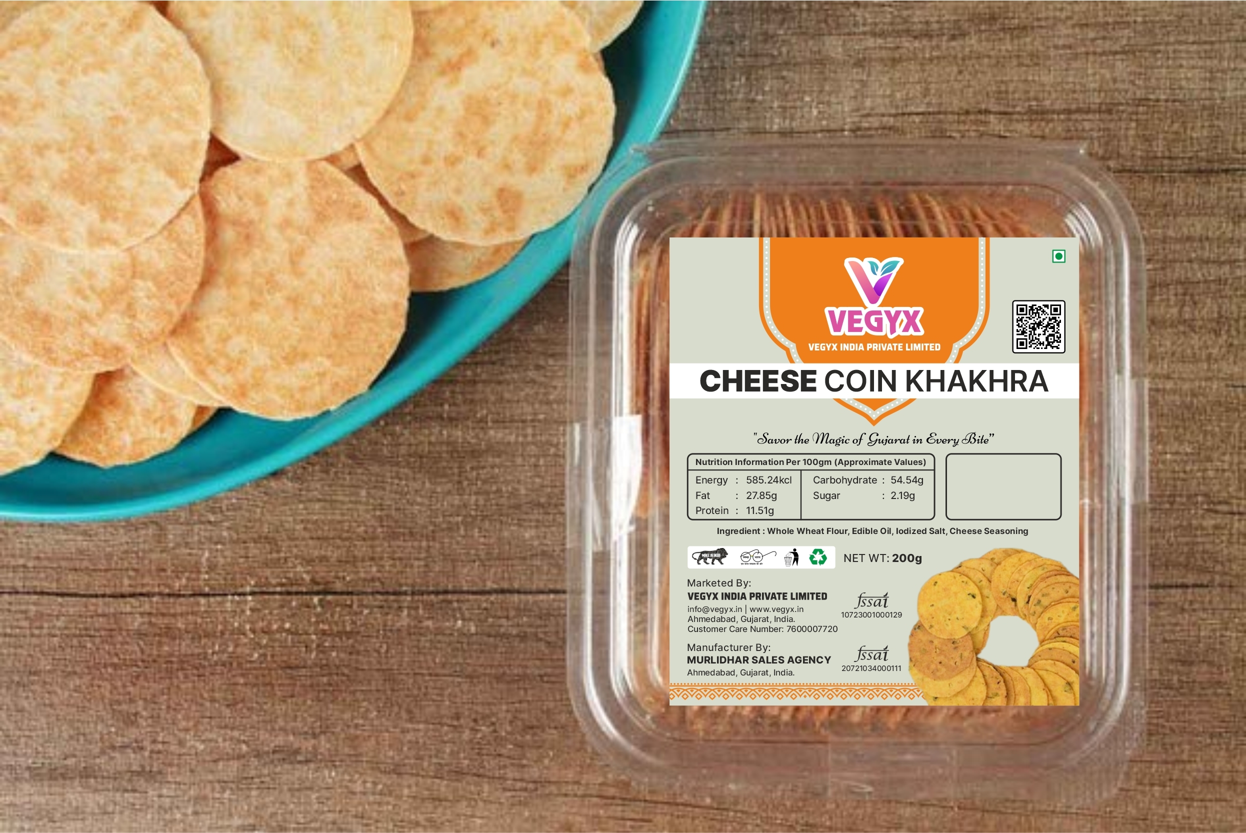 Coin Shape Khakhra