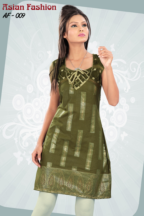 डिजाइनर कॉटन कुर्ती