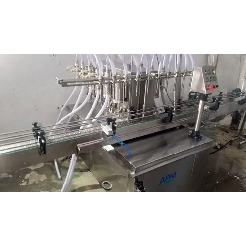 High Efficiency Automatic Lubricant Oil Filling Machine