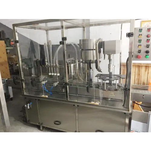 Mustard Oil Filling Machine - Stainless Steel, Electric Drive | High Performance, Automatic Grade, Human Machine Interface, High Efficiency