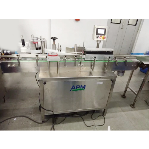 Horizontal Sticker Labeling Machine By All Pack Machine