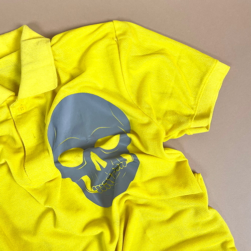 Matty Polo T-Shirt - Short Sleeve, Yellow for Men | Adult Fit, Comfortable Fabric