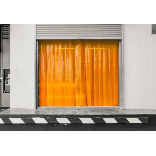 Transparent Pvc Strip Curtain - 2mm & 3mm Thickness Options, Eco-friendly Material, Plain Dyed Transparent Design