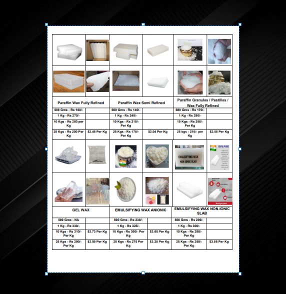 Soy Wax Flakes By Leela Organic Herbal