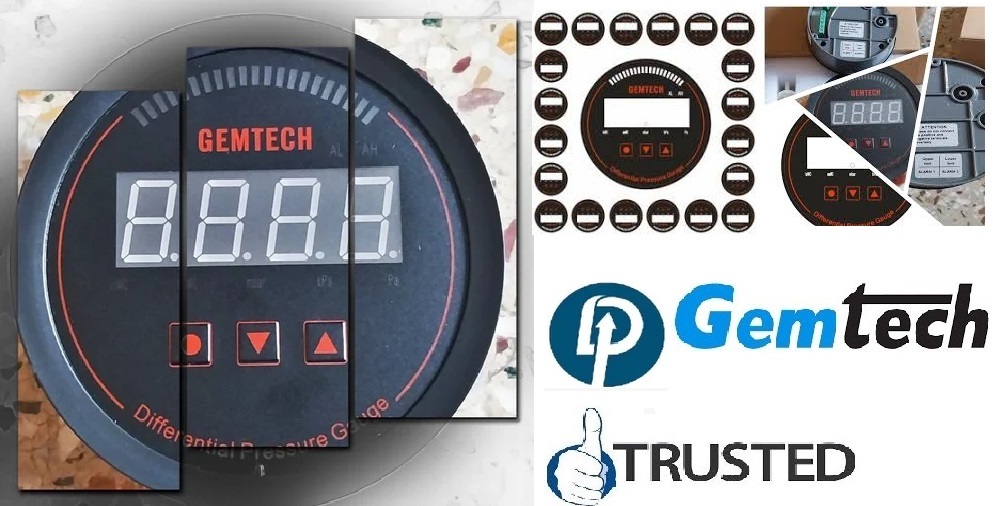 Gemtech Series 3000 Digital Pressure Gauge Range 0 - 1.000 Inch Wc Sonipat Haryana