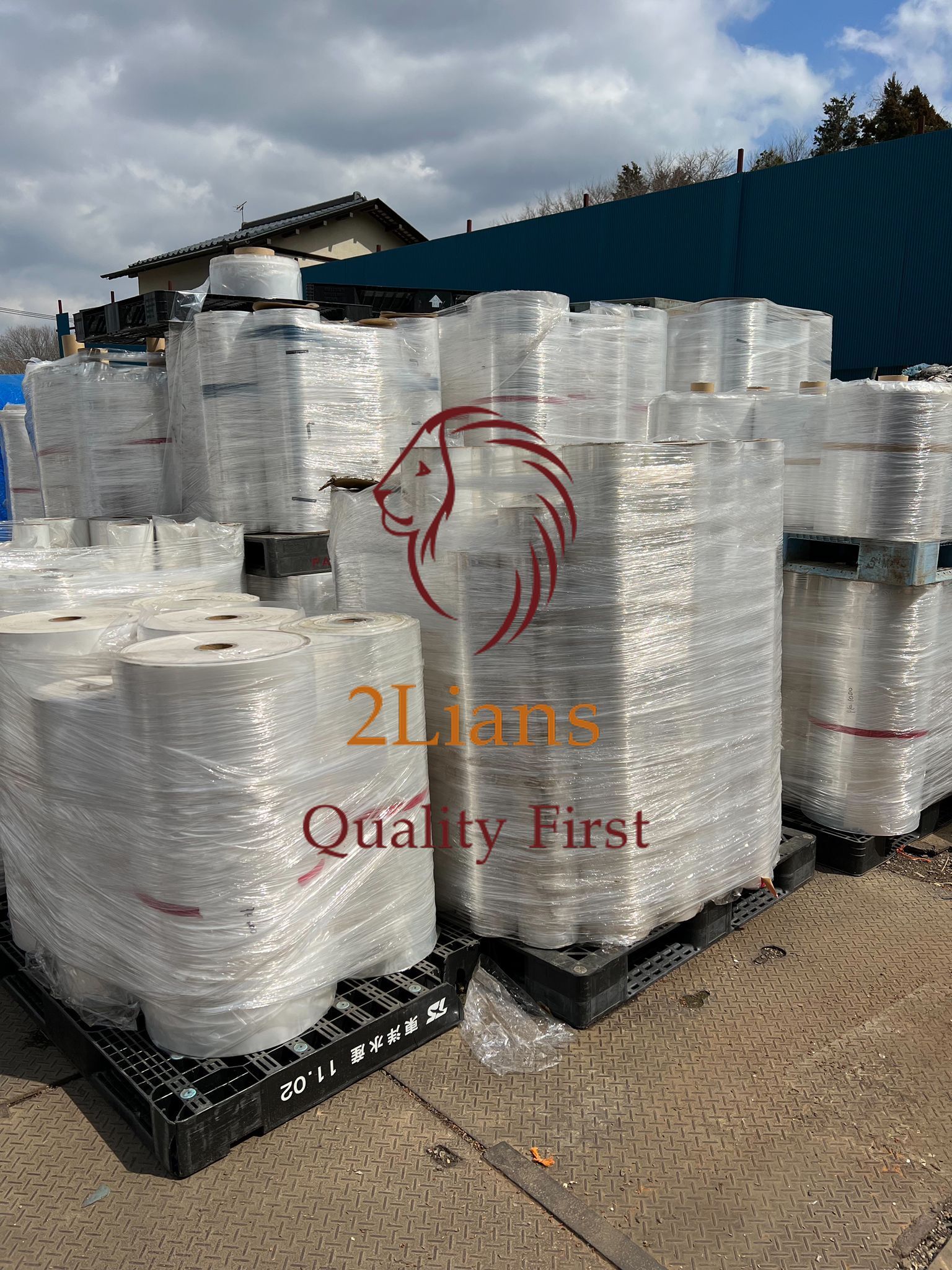 Opp/cpp Film Roll Natural Color Plastic Scrap