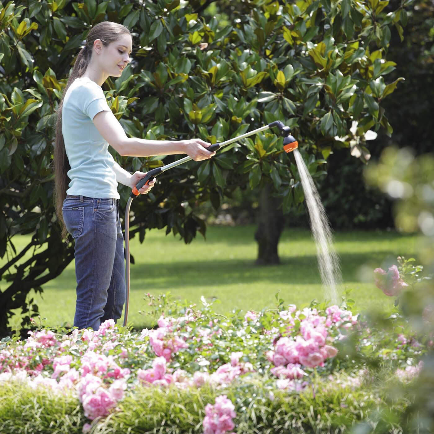 Telescopic Multifunction Spray Lance - Finish: Plastic Coated