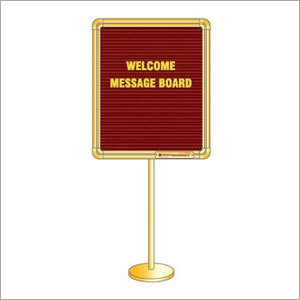 Welcome Message Boards