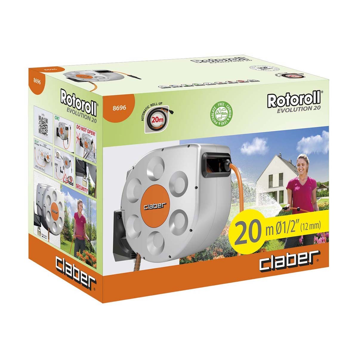 Rotoroll Evolution 10 M - 20 M - 30 M - Finish: Plastic Coated