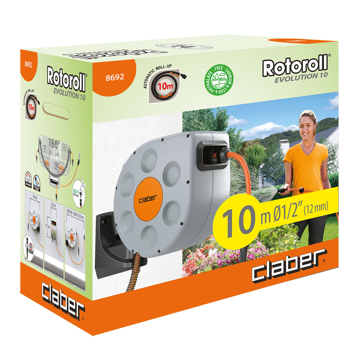 Rotoroll Evolution 10 M - 20 M - 30 M - Finish: Plastic Coated