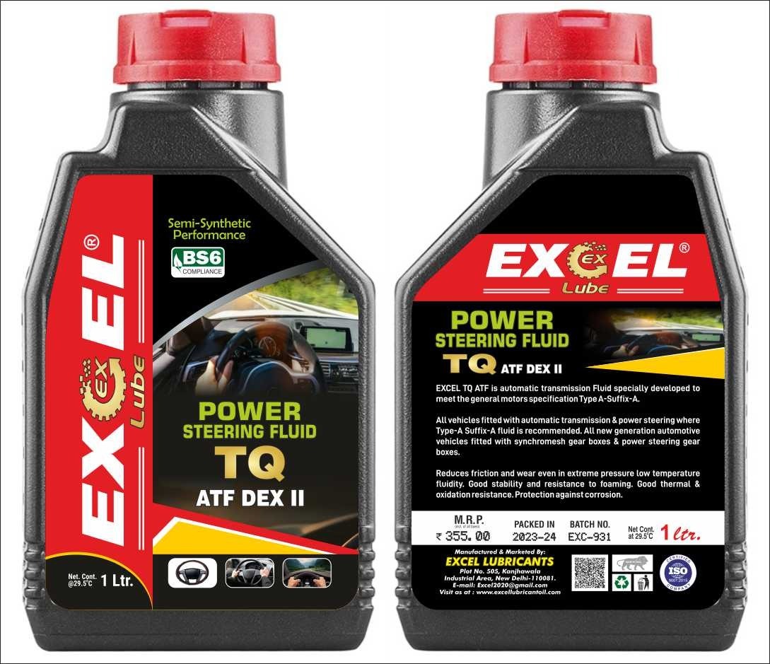Excel Power Steering Oil - Ash %: 0.35