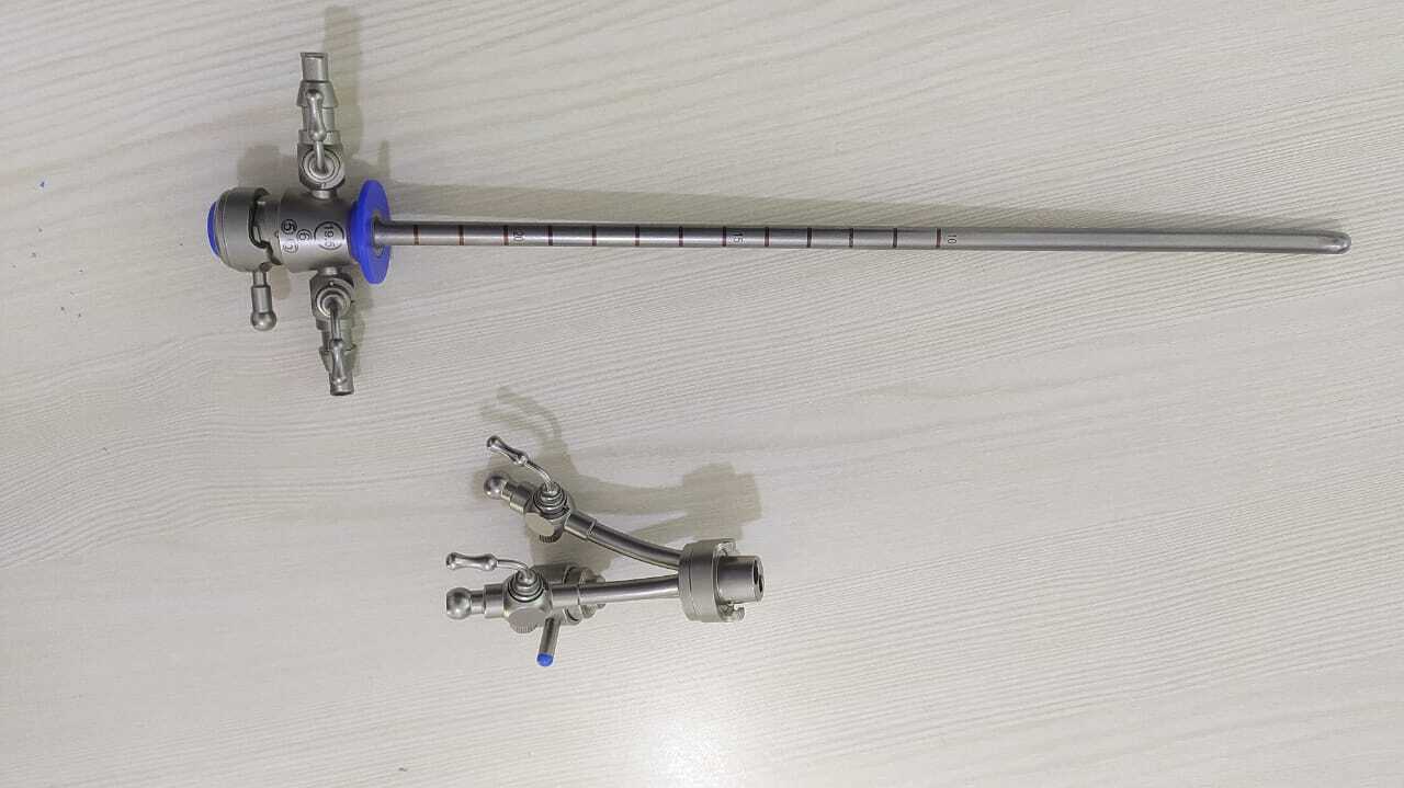 Manual Stainless Steel Cystoscope Set