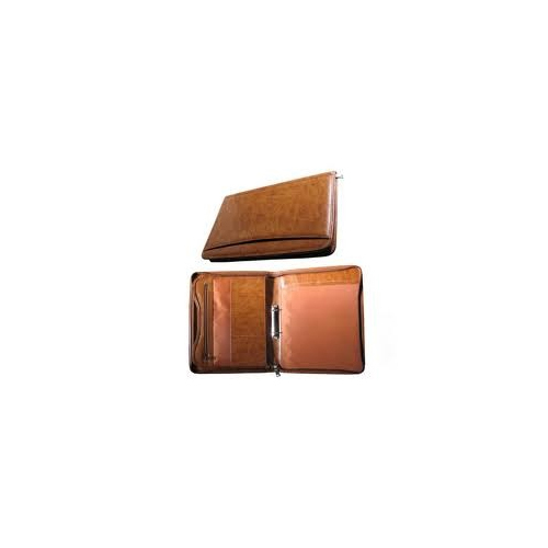 Leather File Folders - Premium Quality Leather, Large Capacity, Water-Resistant, Classic Brown Color - Perfect for Organizing Documents and Secure Closure for Personal and Business Use
