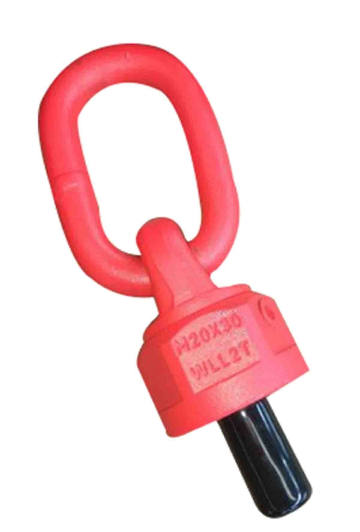 Red Swivel Eye Bolt