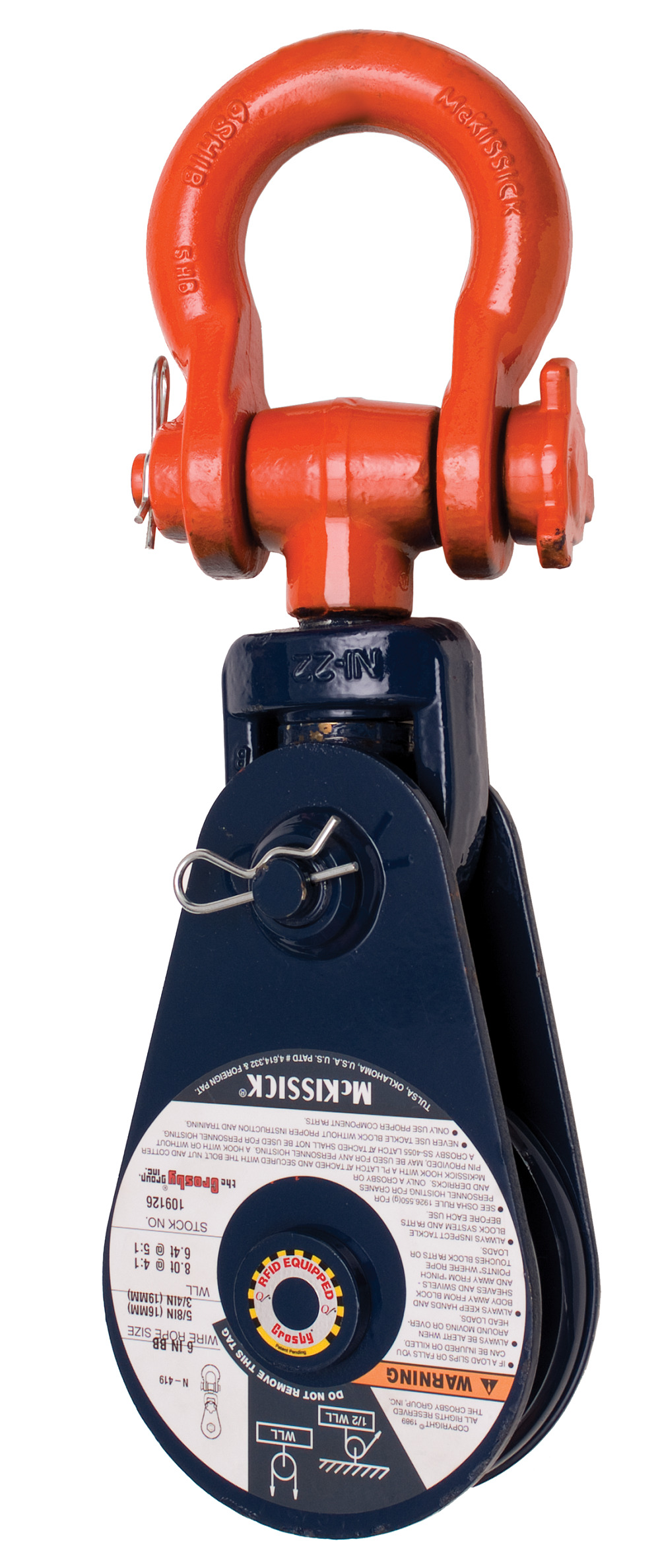 Snatch Block - Color: Blue