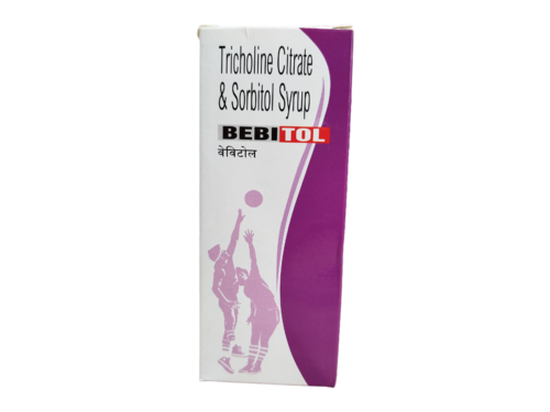 ट्राईकोलिन साइट्रेट और सोर्बिटोल सिरप 200 मिलीलीटर