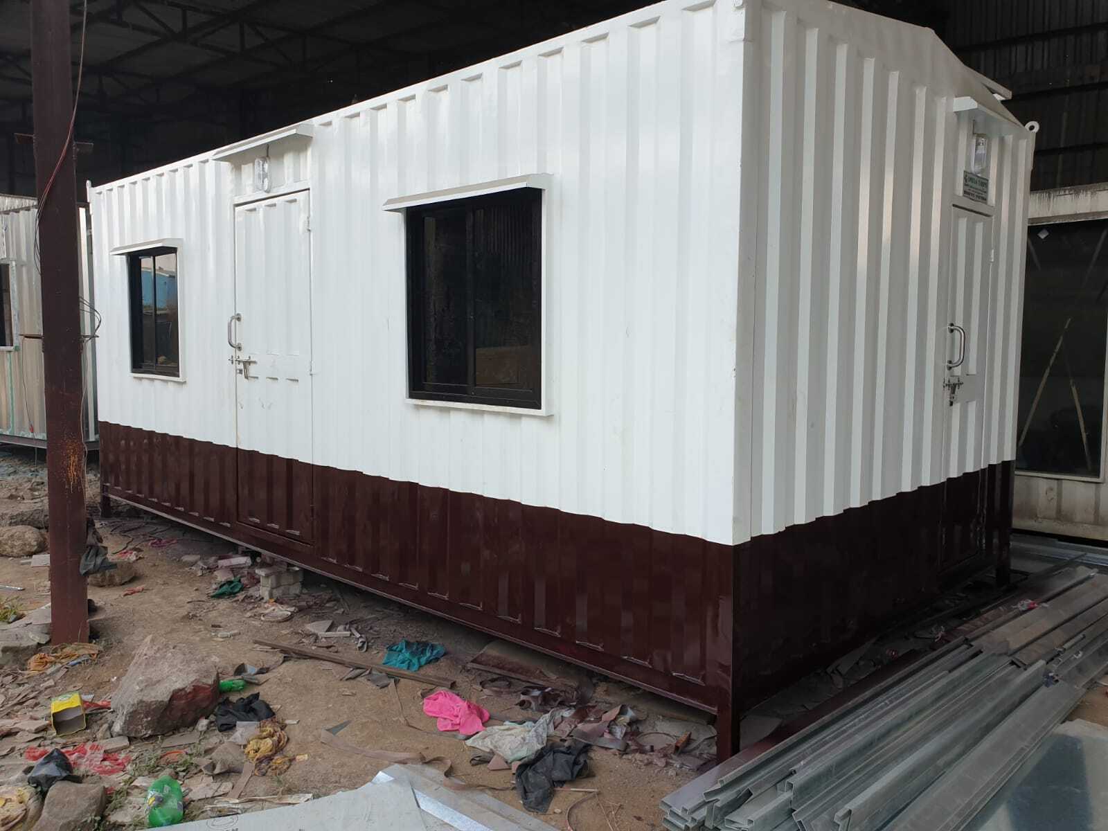 Site Office Cabin - Color: White